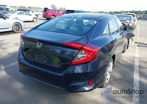 2017 Honda Civic Lx из США, поврежденный, VIN 2HGFC2F55HH558242
